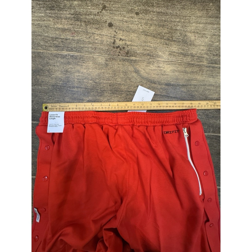 Nike Dri-FIT Standard Issue 8" French Terry Basketball Shorts Red Men`s Size XXL - Picture 11 of 14